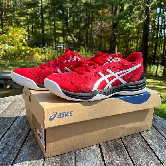 BNIB! Asics Upcourt 5 / Classic Red / Beet Juice NEVER WORN/SOLD OUT - Picture 2 of 13